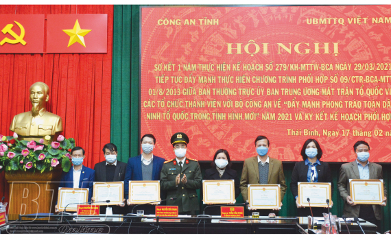   Tăng cường phối hợp Nh881 phong trào toàn dân bảo vệ an ninh Tổ quốc