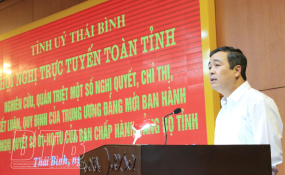   Nh88 - Cá Cược Mỗi Ngày trực tuyến toàn tỉnh: Nghiên cứu, quán triệt một số nghị quyết, chỉ thị, kết luận, quy định của Trung ương mới ban hành và của Tỉnh ủy