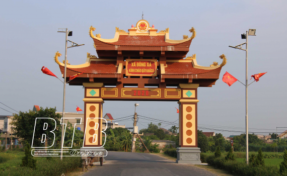   Đông Xá: Hướng đích nông thôn mới nâng cao