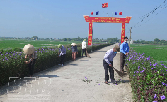   Bình Định: Đoàn kết Nh881 nông thôn mới kiểu mẫu