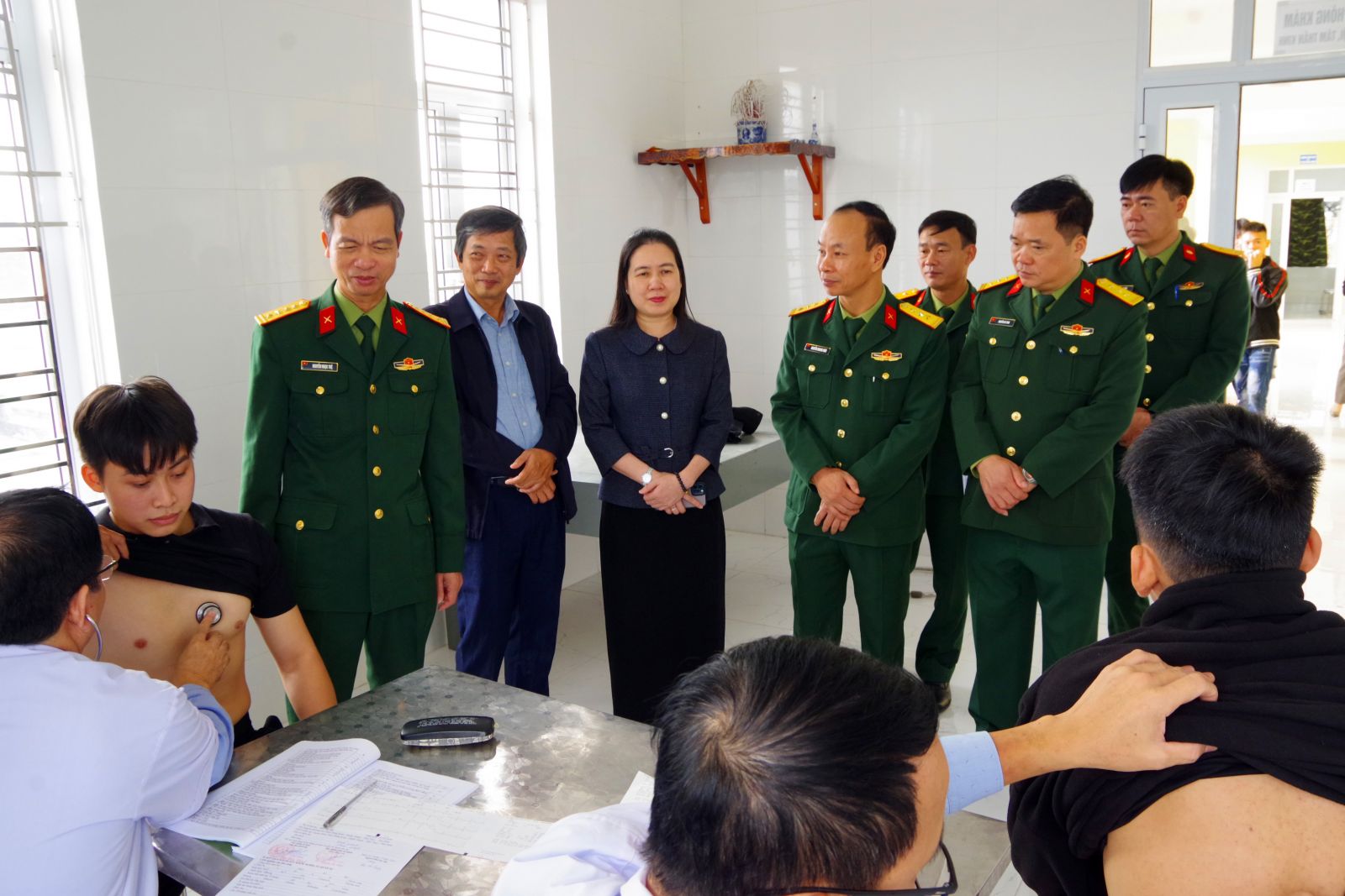   Kiểm tra Nh88 Nha cai khám tuyển nghĩa vụ quân sự tại huyện Thái Thụy