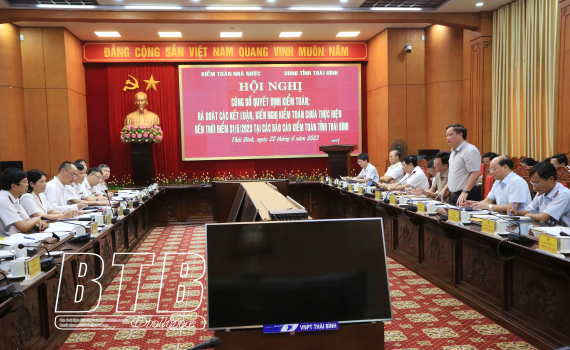   Nh883 quyết định kiểm toán tại tỉnh Thái Bình