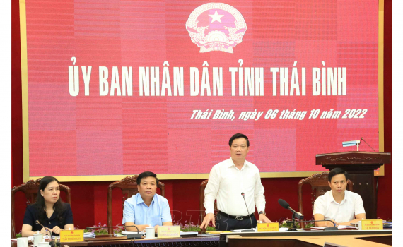   Nh88 casino tỉnh cho ý kiến về quy hoạch tỉnh Thái Bình thời kỳ 2021-2030, tầm nhìn đến năm 2050