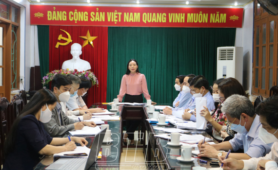  Kiểm tra việc lãnh đạo, chỉ đạo thực hiện Chỉ thị số 14 tại Đảng uỷ Sở Lao động - Thương binh và Xã hội