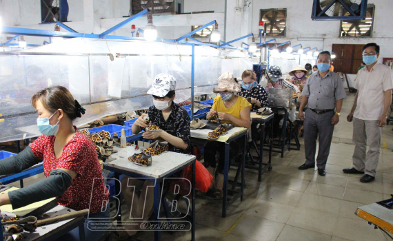   Thái Thụy: Kiểm tra phòng, chống dịch Covid-19 tại 60 doanh nghiệp