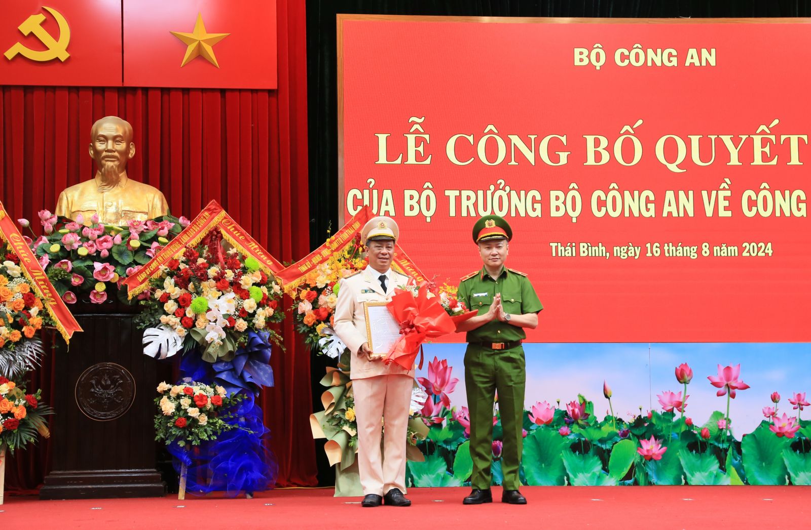   Nh883 Quyết định bổ nhiệm Giám đốc Công an tỉnh Thái Bình