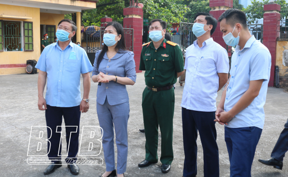   Kiểm tra, chỉ đạo Nh88 Nha cai phòng, chống dịch Covid-19 trên địa bàn huyện Đông Hưng
