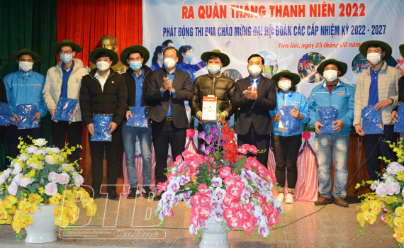   Ra quân tháng thanh niên năm 2022