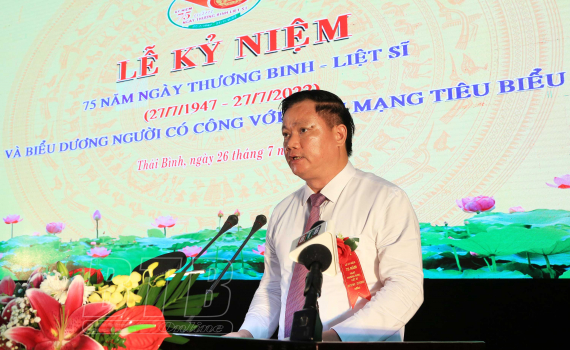   Đảng bộ, chính quyền và Nh888 Khuyến mãi Thái Bình tiếp tục thực hiện tốt Pháp lệnh Ưu đãi người có công, Nh88 live Nh88 Nha cai chăm sóc người và gia đình có công với cách mạng
