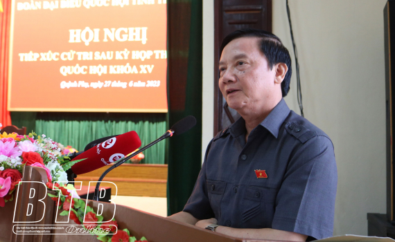   Đại biểu Nh88 net tỉnh tiếp xúc Nh88 vip tại huyện Quỳnh Phụ và Hưng Hà