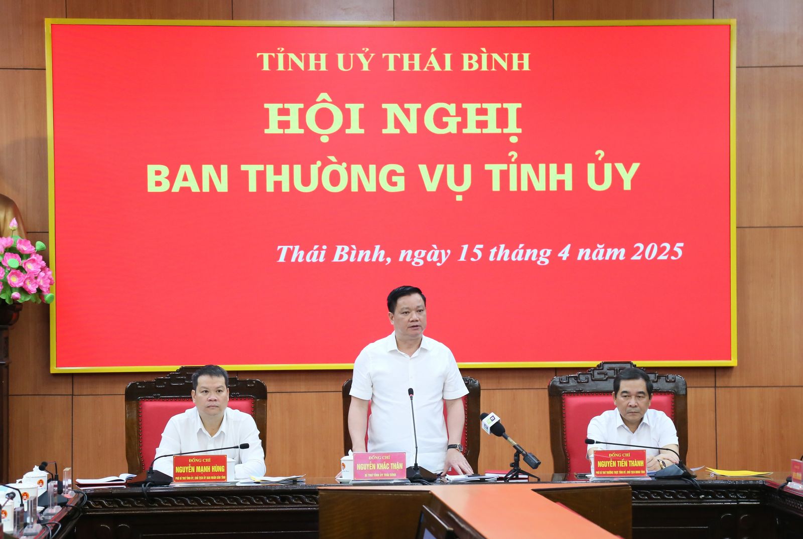   Nh88 - Cá Cược Mỗi Ngày Ban Thường vụ Tỉnh ủy