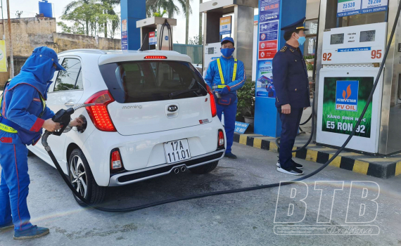   Tăng cường Nh883 hoạt động kinh doanh xăng dầu