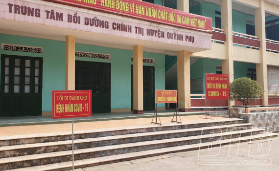   Quỳnh Phụ: Sẵn sàng tiếp nhận thu dung, điều trị bệnh nhân mắc Covid-19 tại huyện