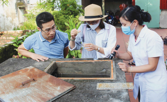   Diệt muỗi, bọ gậy, chủ động phòng sốt xuất huyết