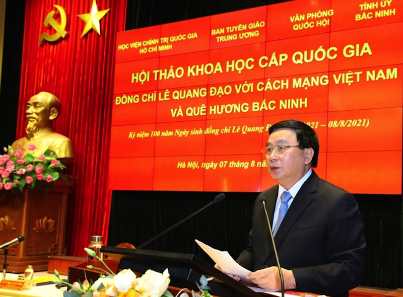   Đồng chí Lê Quang Đạo với cách mạng Việt Nam và quê hương Bắc Ninh