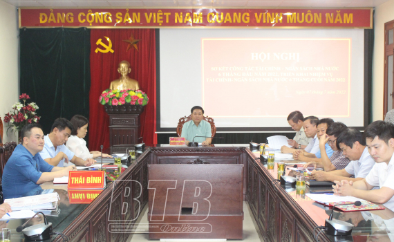   Tổng thu ngân sách nhà nước 6 tháng năm 2022 đạt 66,7% dự toán