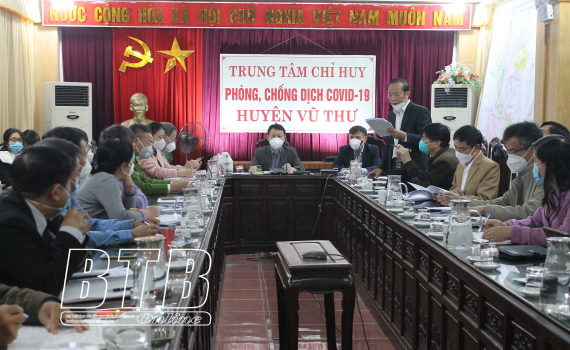   Vũ Thư: 97,22% người dân đã tiêm vắc-xin phòng Covid-19 mũi 1