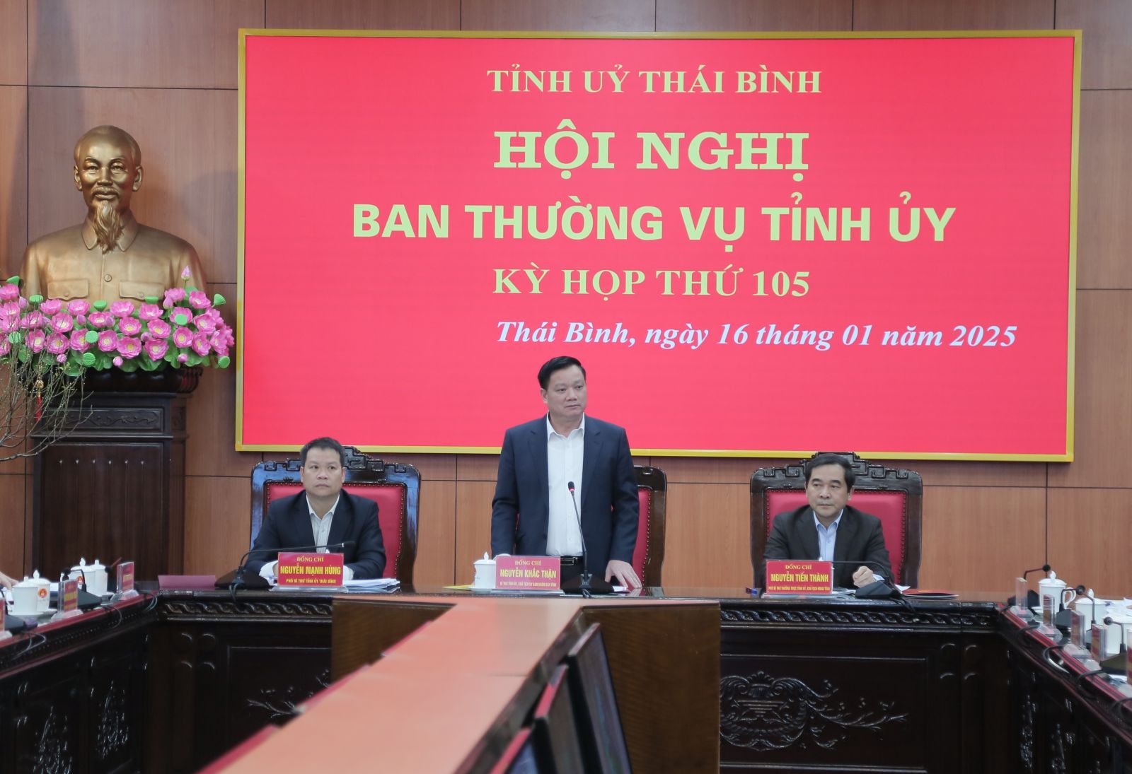   Nh88 - Cá Cược Mỗi Ngày Ban Thường vụ Tỉnh ủy