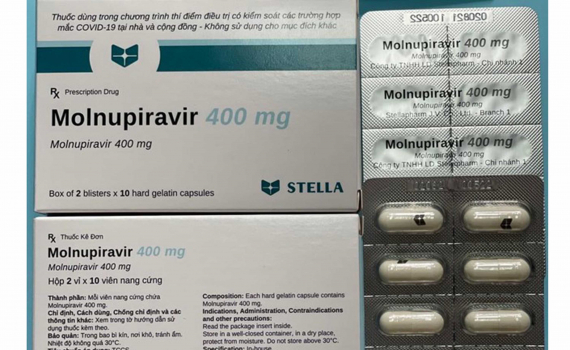   Thêm 16.500 liều Molnupiravir được cấp cho Thái Bình trong chương trình thí điểm điều trị có kiểm soát Covid-19