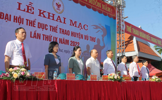   Đại hội Thể dục thể thao huyện Vũ Thư lần thứ IX