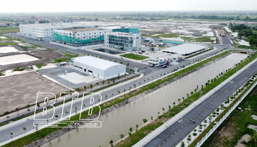   Xây dựng khu công nghiệp Liên Hà Thái xanh, thông minh