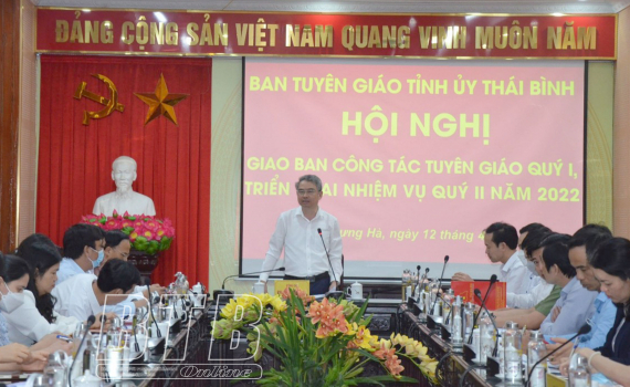   Triển khai nhiệm vụ Nh88 Nha cai tuyên giáo quý II năm 2022