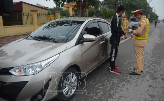   Quỳnh Phụ: 4 tháng, phát hiện và xử lý 548 trường hợp vi phạm an toàn giao thông