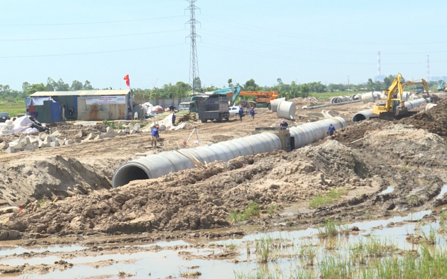   Khẩn trương Nh881 hạ tầng Khu công nghiệp Liên Hà Thái