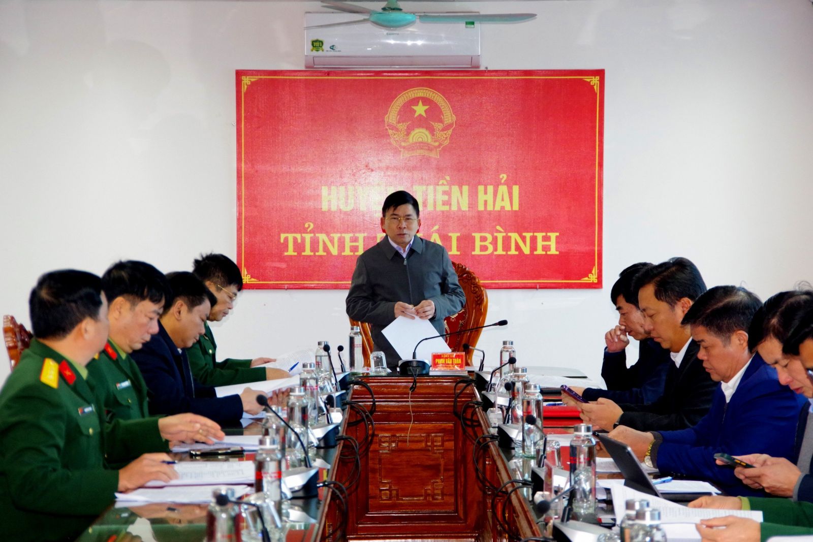   Kiểm tra Nh88 Nha cai tuyển chọn, gọi công dân nhập ngũ năm 2024 tại huyện Tiền Hải