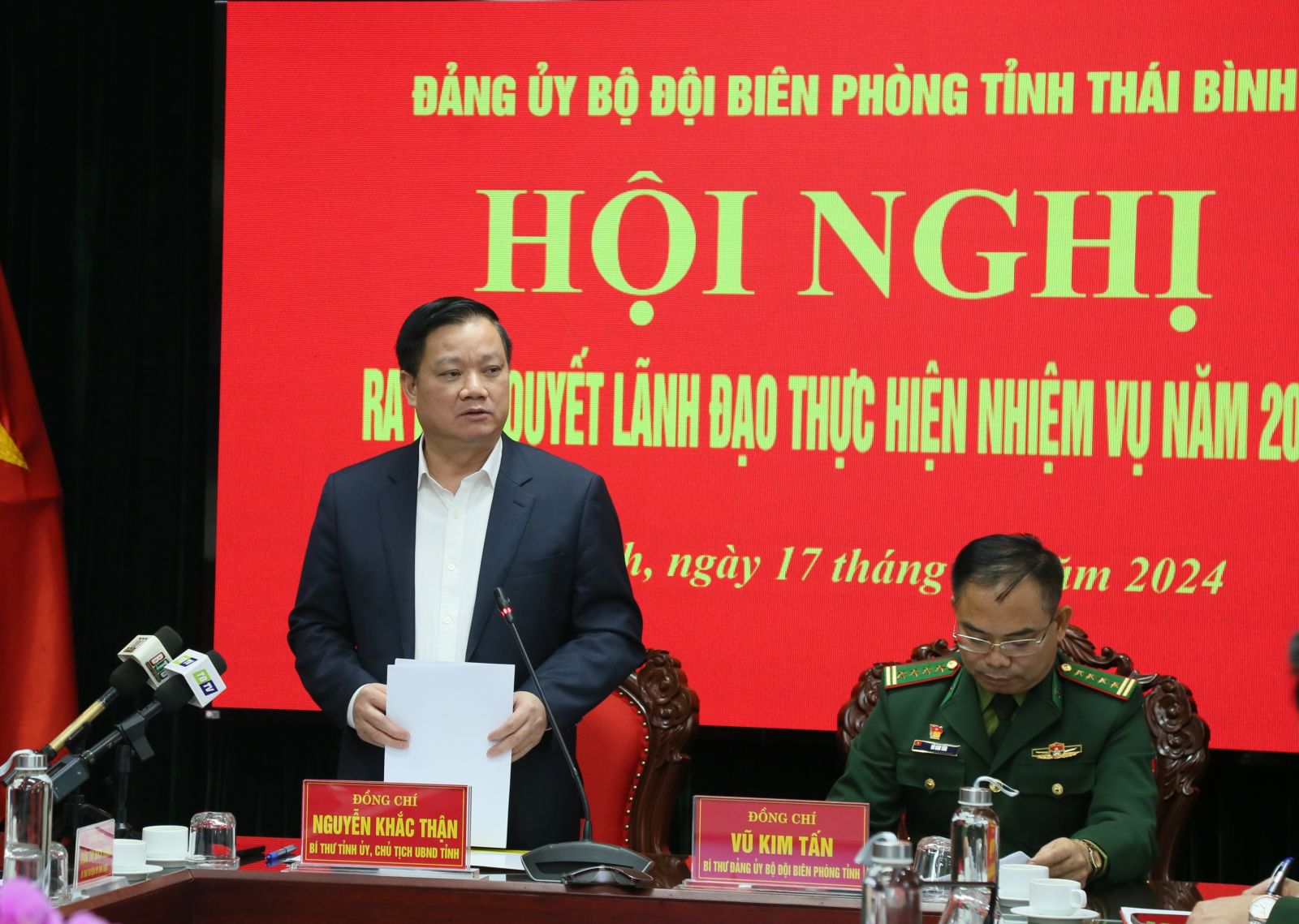   Đảng ủy Bộ đội Biên phòng tỉnh ra nghị quyết lãnh đạo thực hiện nhiệm vụ năm 2025