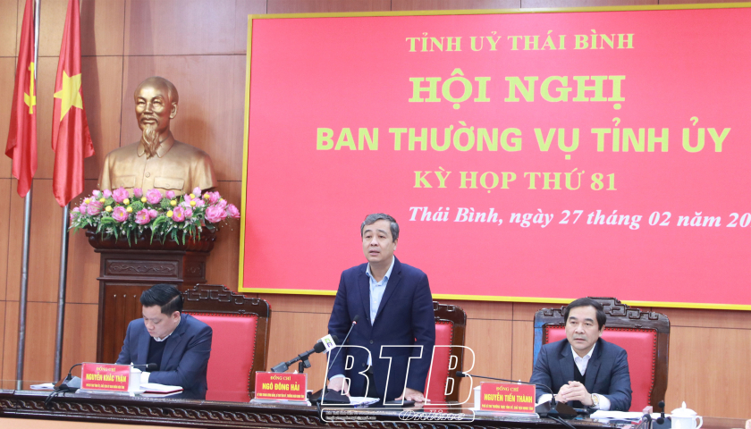   Nh88 - Cá Cược Mỗi Ngày Ban Thường vụ Tỉnh ủy