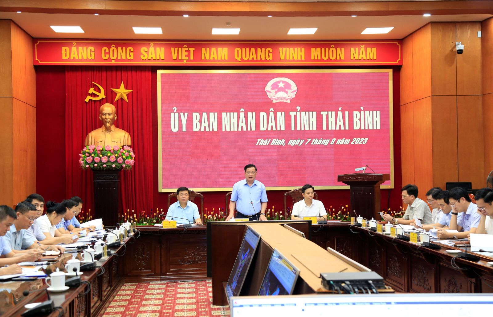   Nh88 casino tỉnh nghe báo cáo Nh88 đăng Nhập tuyến đường tỉnh 454 đoạn từ đường Trần Thái Tông đến nút giao với quốc lộ 10 tại khu công nghiệp TBS Sông Trà