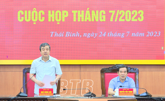   Họp Thường trực Ban Chỉ đạo phòng, chống tham nhũng, tiêu cực tỉnh