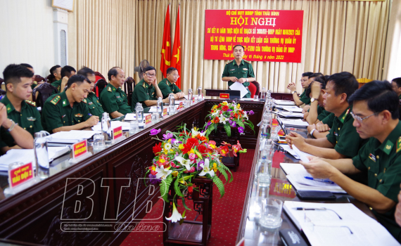  Bộ đội Biên phòng tỉnh: Tăng cường quản lý tư tưởng, bảo vệ nội bộ, khắc phục tình trạng vi phạm kỷ luật, pháp luật