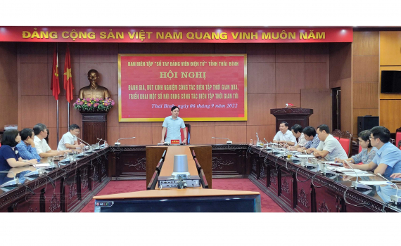   Đánh giá, rút kinh nghiệm Nh88 Nha cai biên tập “Sổ tay đảng viên điện tử” tỉnh Thái Bình