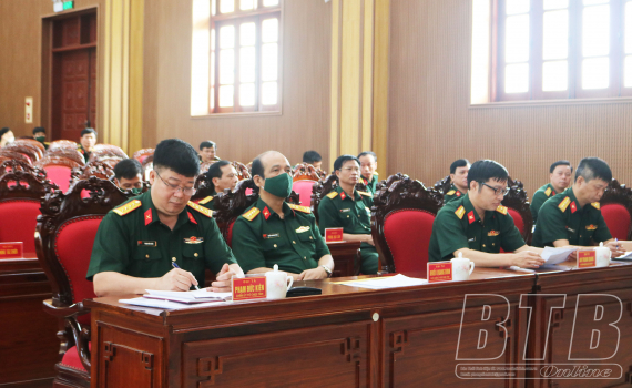   Bộ CHQS tỉnh tổ chức hội thi chỉ huy trưởng, chính trị viên năm 2022