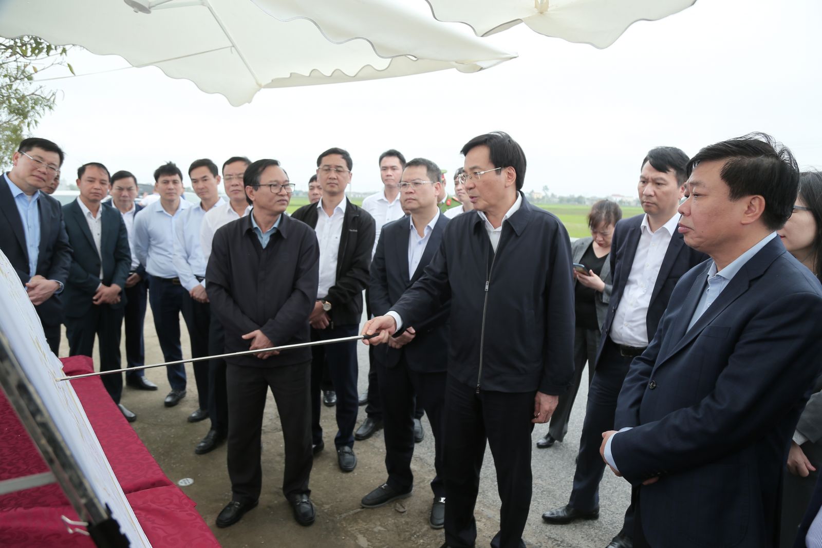   Đoàn Nh88 Nha cai thành viên Nh88 con kiểm tra tiến độ giải phóng mặt bằng tuyến đường bộ cao tốc CT.08, đoạn qua tỉnh Nam Định và Thái Bình