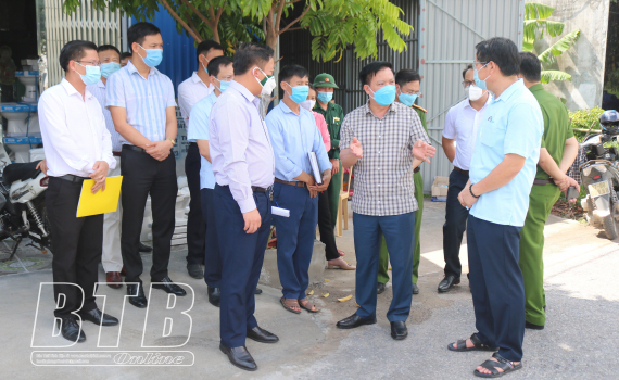   Quyết tâm khống chế dịch, không để dịch lây lan ra cộng đồng