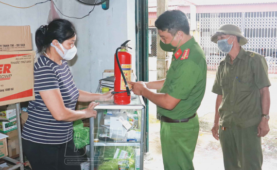   Dương Phúc: Bảo đảm an ninh trật tự trong Nh881 nông thôn mới