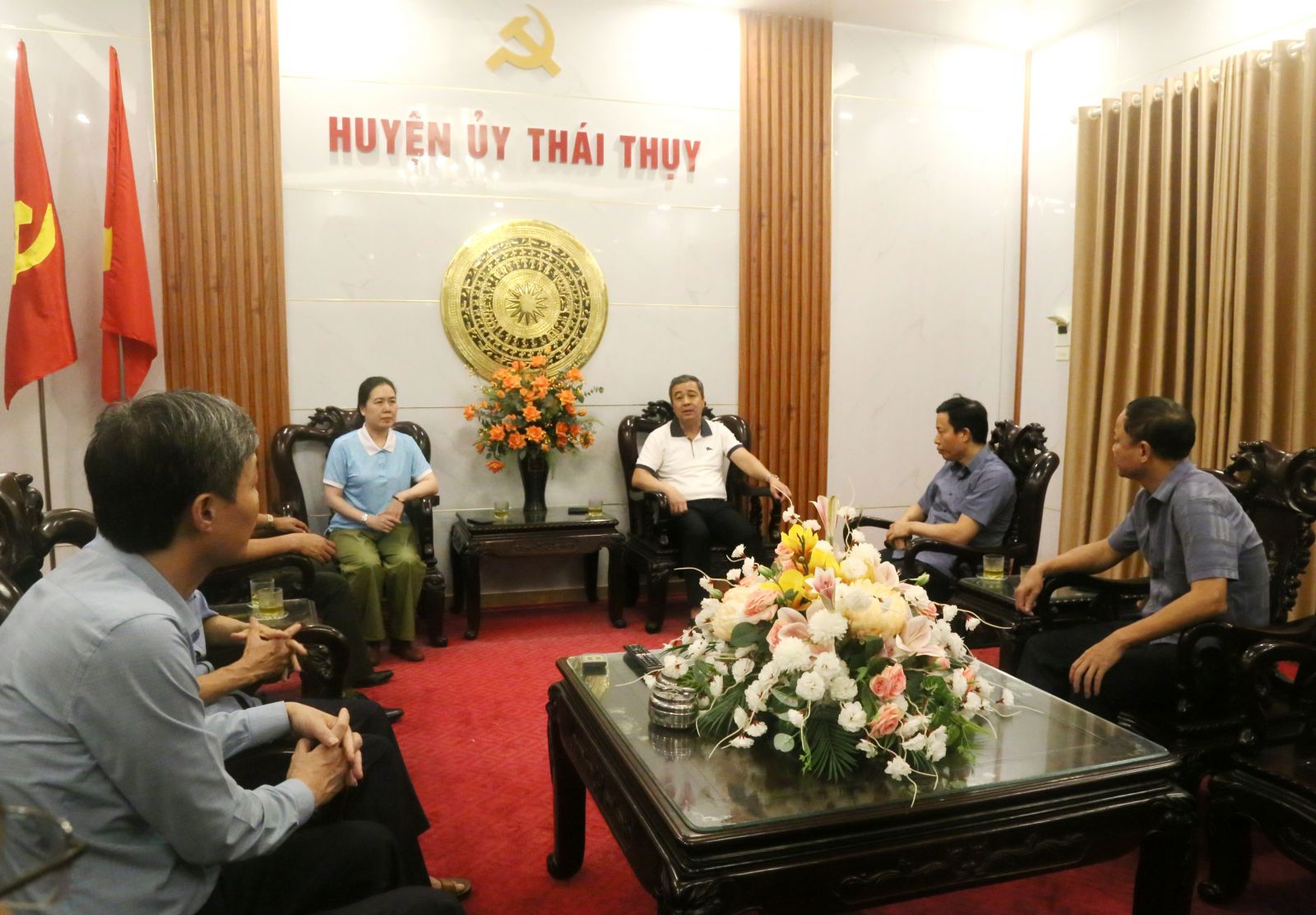   Đồng chí Bí thư Tỉnh ủy kiểm tra, chỉ đạo Nh88 Nha cai ứng phó với bão số 3