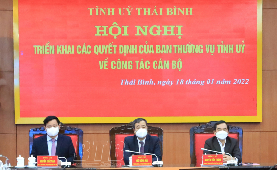   Triển khai các quyết định của Ban Thường vụ Tỉnh ủy về Nh88 Nha cai cán bộ