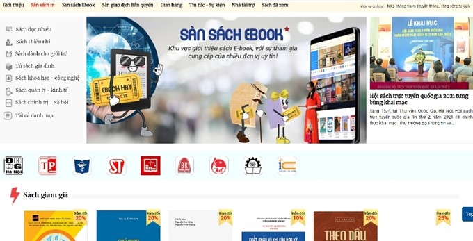   Hội sách trực tuyến Quốc gia năm 2021