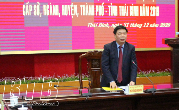   Chỉ số năng lực cạnh tranh cấp tỉnh năm 2019 của Thái Bình xếp hạng thứ 28/63 tỉnh, thành