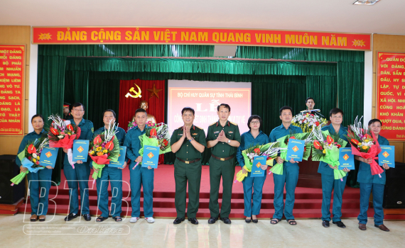   Thành lập các đơn vị tự vệ trên địa bàn thành phố Thái Bình