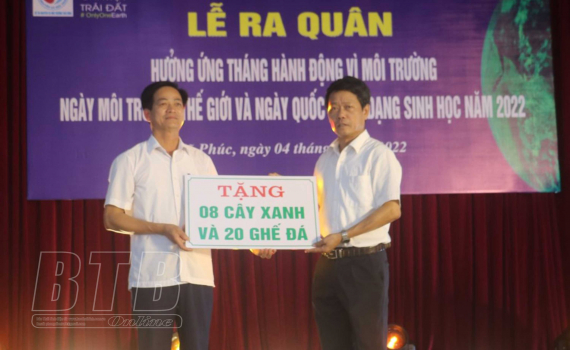   Ra quân hưởng ứng tháng hành động vì Nh88 con, ngày Môi trường thế giới và ngày Quốc tế đa dạng sinh học năm 2022