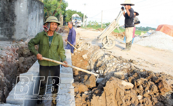   Vũ Thư: Dồn lực Nh881 nông thôn mới nâng cao