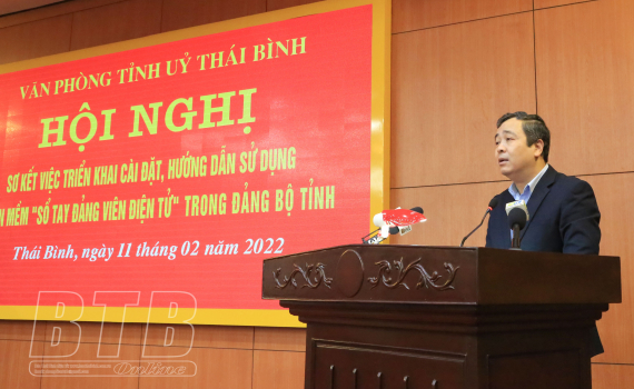  Sơ kết việc Nh88 casino cài đặt, hướng dẫn sử dụng phần mềm “Sổ tay đảng viên điện tử” trong Đảng bộ tỉnh