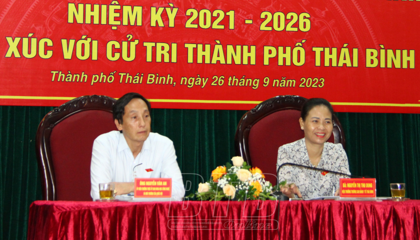   Đại biểu Nh88 net tỉnh: Tiếp xúc Nh88 vip thành phố Thái Bình