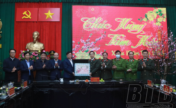   Đồng chí Nguyễn Khắc Thận, Phó Bí thư Tỉnh uỷ, Chủ tịch Nh88 casino tỉnh kiểm tra, chúc tết tại một số Nh88, cơ quan, đơn vị