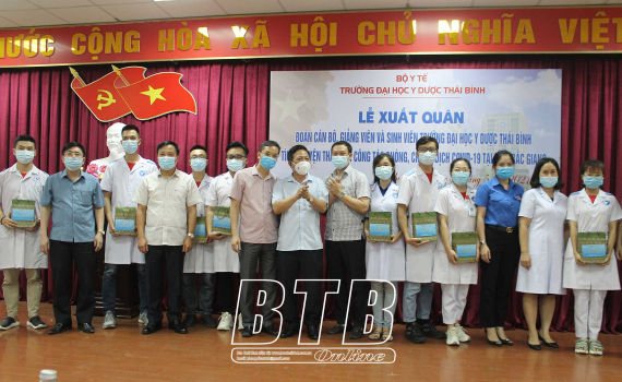   72 cán bộ, giảng viên và sinh viên Trường Đại học Y Dược Thái Bình: Tình nguyện hỗ trợ Nh88 Nha cai phòng, chống dịch Covid-19 tại Bắc Giang